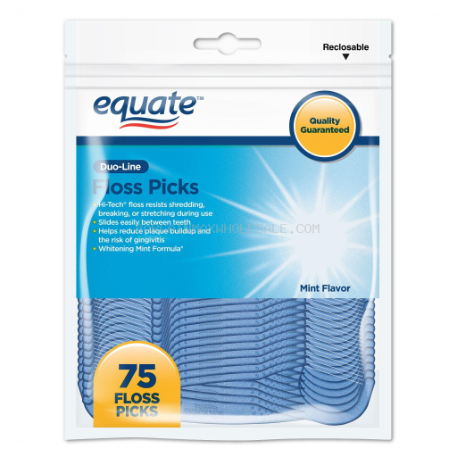 EQUATE FLOSS PICKS