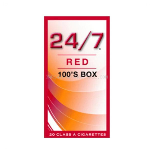 24/7 RED 100S BX FSC 10 PK
