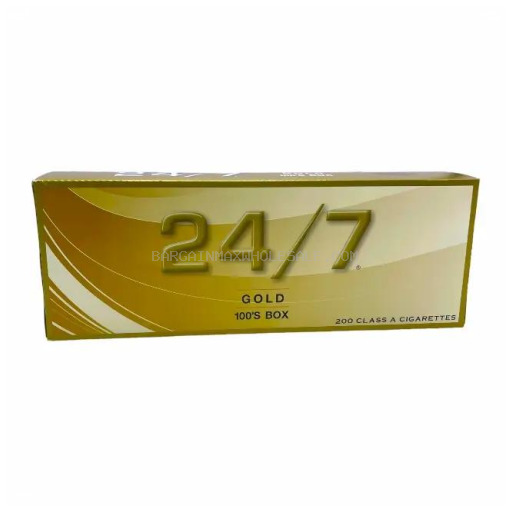 24/7 GOLD 100S BX FSC 10 PK