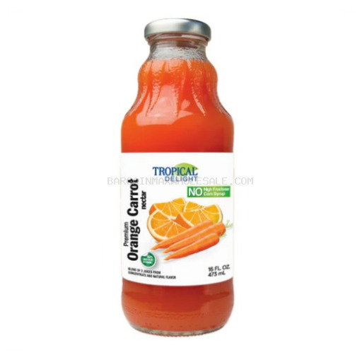 TROPICAL DE LIGHT ORANGE CARROT 12/16 OZ
