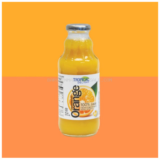 TROPICAL DE LIGHT ORANGE 12/16 OZ