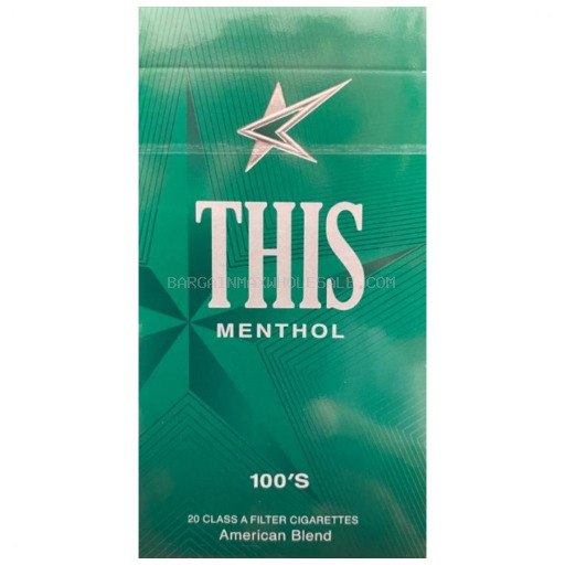 THIS MENTHOL 100 BX FSC 10 PK
