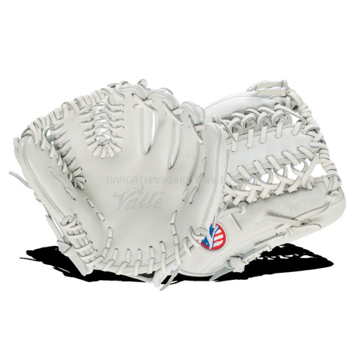 VALLEY GLOVES WHITE M 24 CT