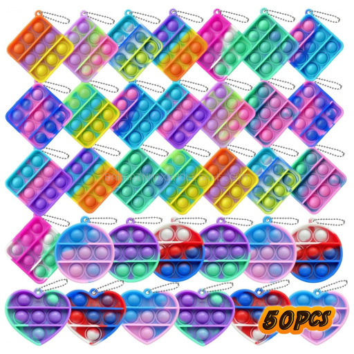 MINI KEYCHAIN POP-IT 12 CT