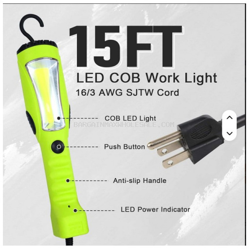 EXTENSION CORD 15FT WORK LIGHT