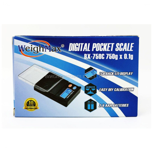 WEIGHMAX DIGITAL SCALE BX-750C