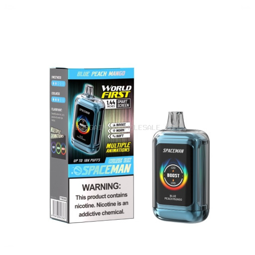 SPACEMAN 18K BLUE PEACH MANGO 5PK