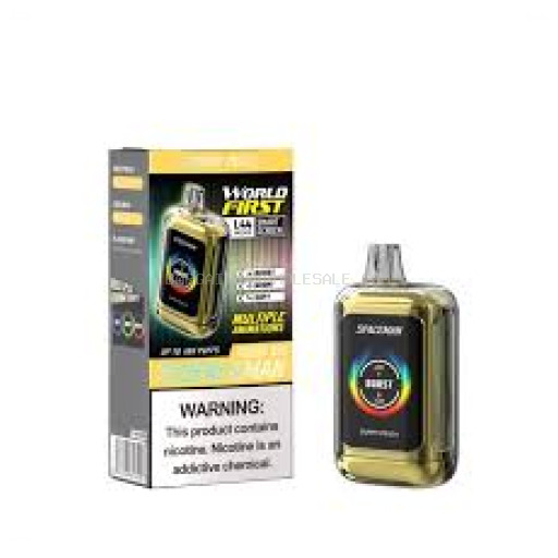 SPACEMAN 18K GUMMY PEACH 5PK