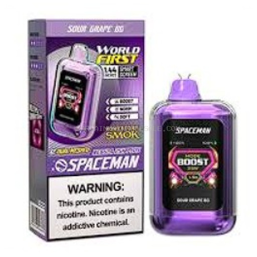 SPACEMAN 18K SOUR GRAPE BG 5PK