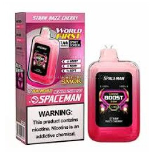 SPACEMAN 18K STRAW RAZZ CHERRY 5PK