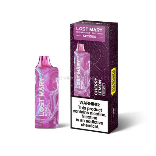 LOST MARY MO5000 CHERRY LEMON 5CT