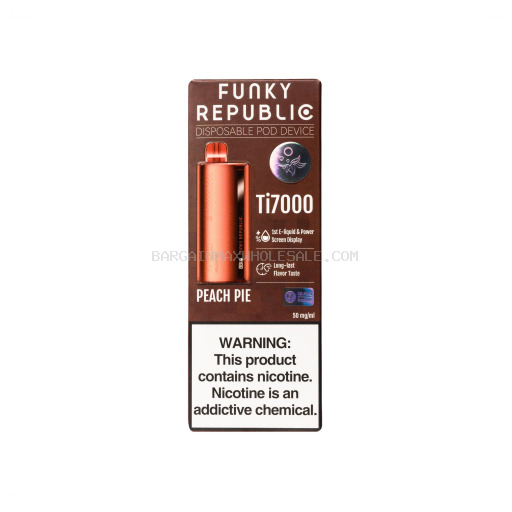 FUNKY REPUBLIC TI7000 PEACH PIE 5CT