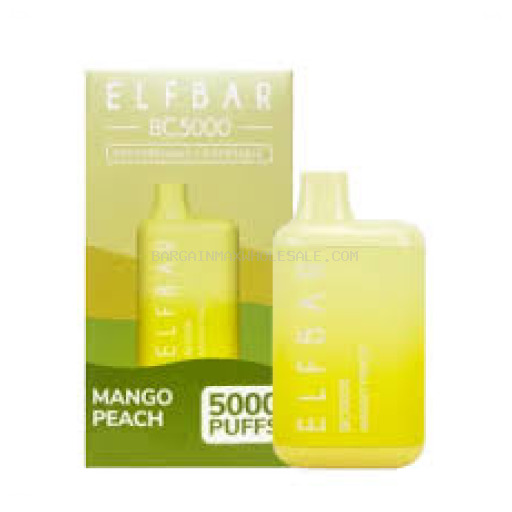 ELFBAR BC5000 BLUEBERRY MANGO PEACH 5%NIC