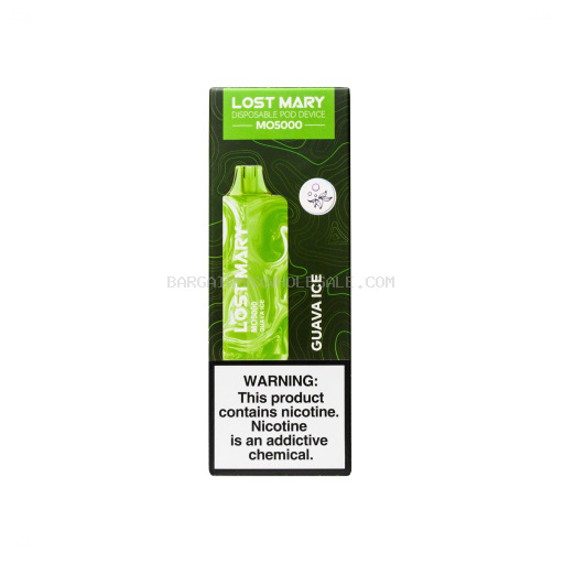 LOST MARY MO5000 GUAVA ICE 5CT