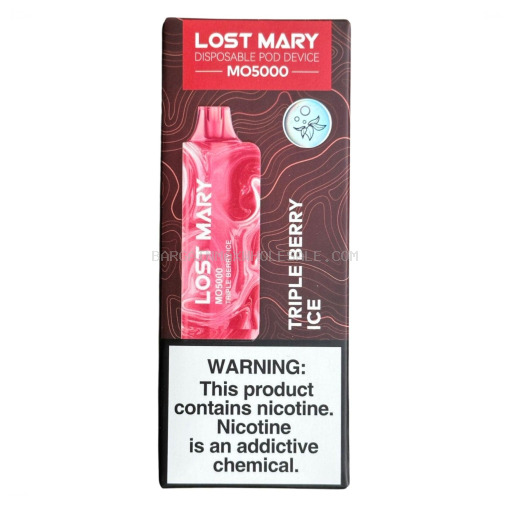 LOST MARY MO5000 TRIPLE BERRY ICE 5CT