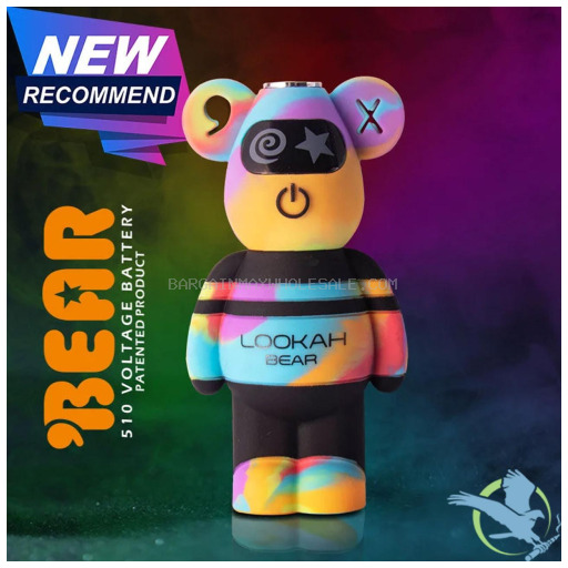 LOOKAH BEAR BATTERY 510 VOLTAGE COLORS