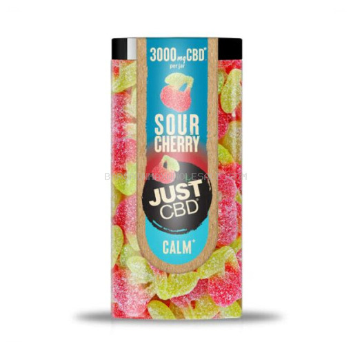 JUST CBD SOUR CHERRY 3000MG