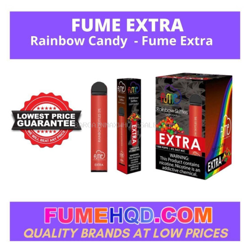 FUME EXTRA RAINBOW DISPOSABLE DEVICE 10 CT