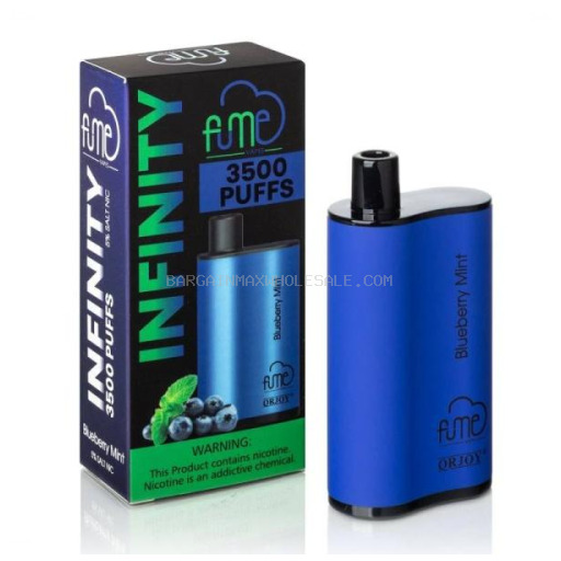 FUME INFINITY 5% NIC 3500 BLUEBERRY MINT 5CT