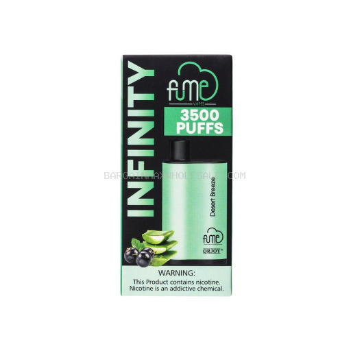 FUME INFINITY 5% NIC 3500 DESERT BREEZE 5CT