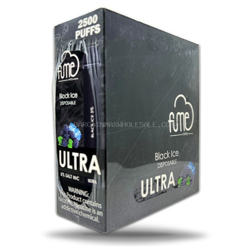 FUME ULTRA BLACK ICE 10 CT