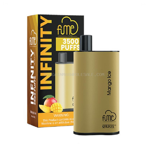 FUME INFINITY 5% NIC 3500 MANGO ICE 5CT