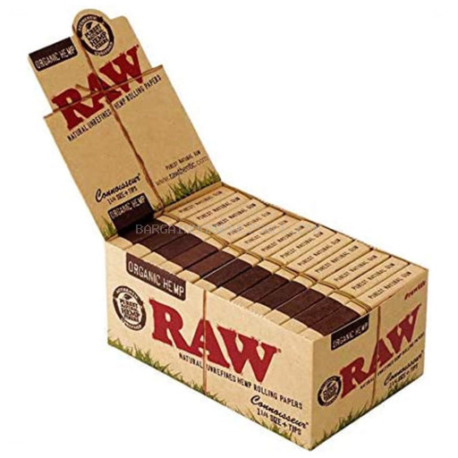 RAW ORGANIC 1 1/4 24 CT