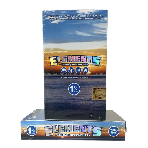 ELEMENTS PAPERS 1 1/4 25 CT