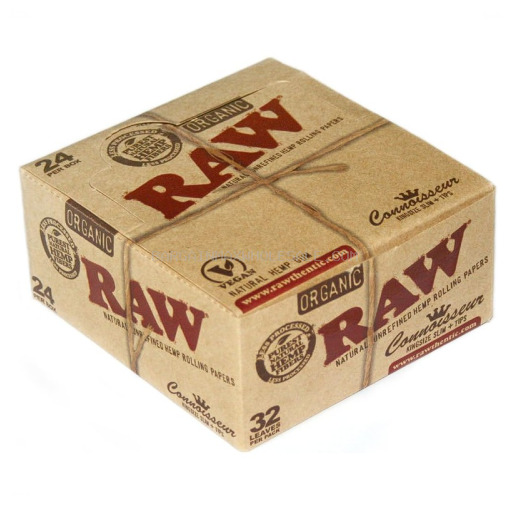 RAW ORGANIC CONNOISSEUR KG SIZE 24 CT