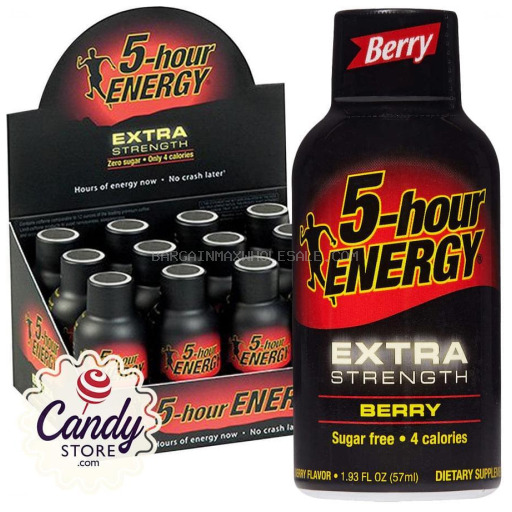 5- HOUR ENERGY EXTRA BERRY 12 CT