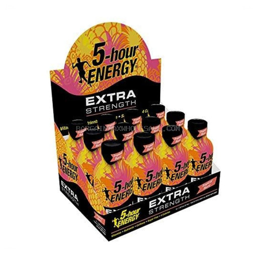 5- HOUR ENERGY EXTRA TROPICAL BURST 12CT
