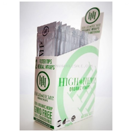 HIGH HEMP ORGANIC WRAPS 25 CT