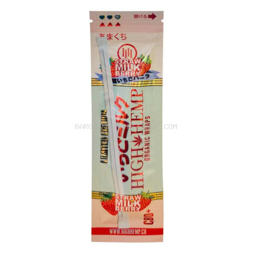 HIGH HEMP ORGANIC WRAP BARE BERRY 25 CT