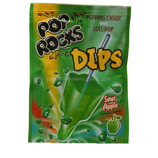 POP ROCKS DIPS SOUER APPLE 18 CT