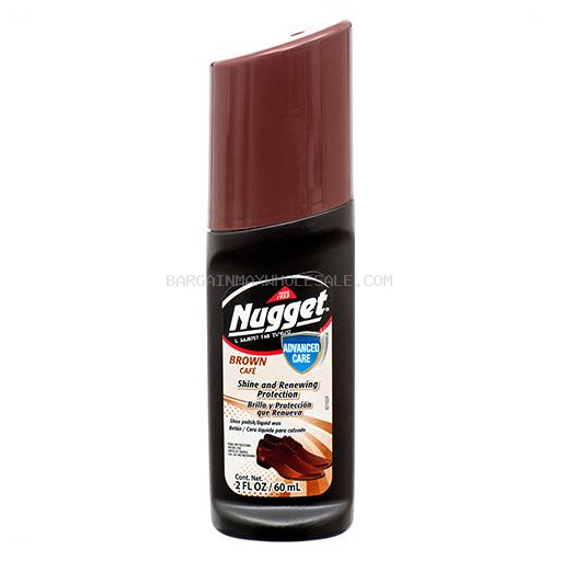 NUGGET LIQUID SHOE POLISH BRWN 2 OZ