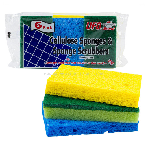 UFO SPONGES 6CT