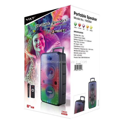 YAT PORTABLE   SPEAKER YM2804