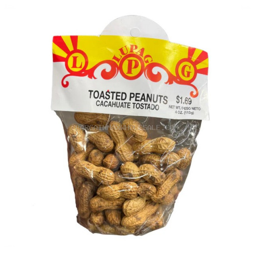 LUPAG TOASTED PEANUTS  12 CT
