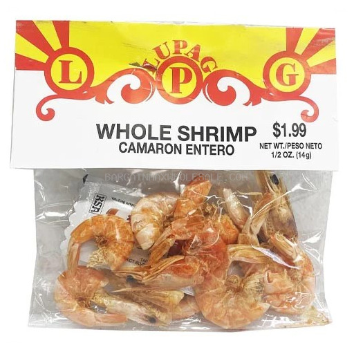 LUPAG WHOLE SHRIMP  6 CT