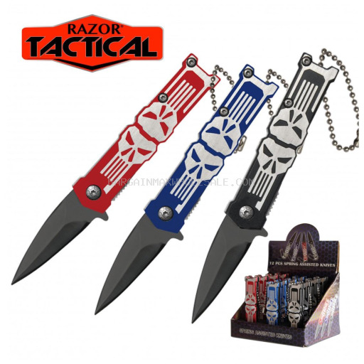 MINI PUNISHER ASSIST KNIFE 12 CT