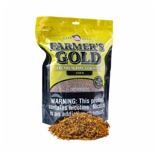 SMOKERS GOLD PIPE TOBACCO FF 16OZ