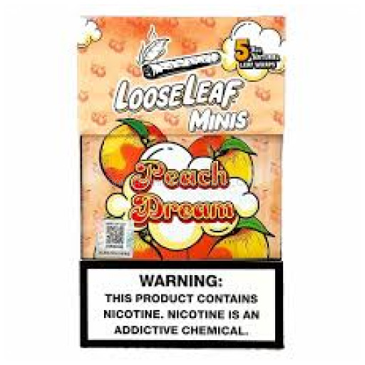 LOOSE LEAF MINI PEACH DREAM 8CT