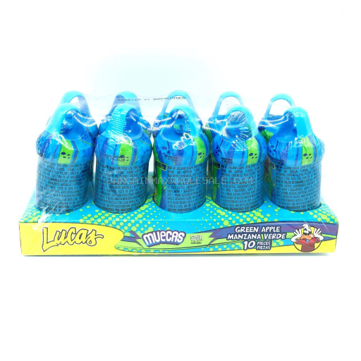 LUCAS MUECAS GREEN APPLE 10CT