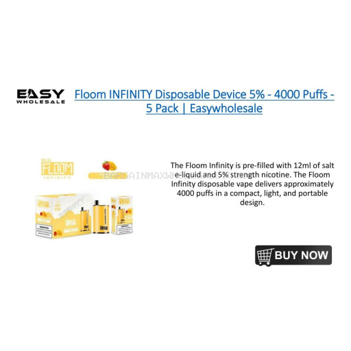 FLOOM INFINITY BANANA FREEZE 4K 5%NIC 5CT