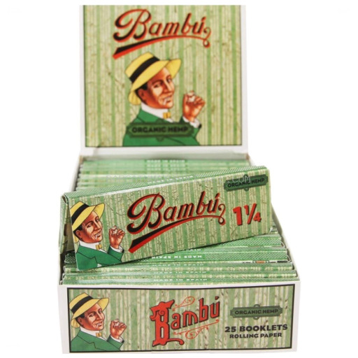 BAMBU 1 1/4 ORGANIC HEMP 25CT