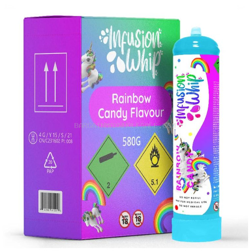 INFUSIONWHIP RAINBOW CANDY 6/580G