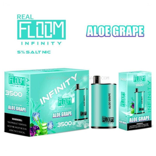 FLOOM INFINITY ALOE GRAPE 4K 5%NIC 5CT