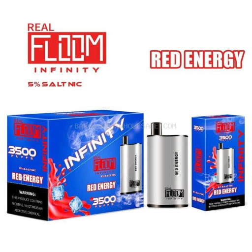 FLOOM INFINITY RED ENERGY 4K 5%NIC 5CT