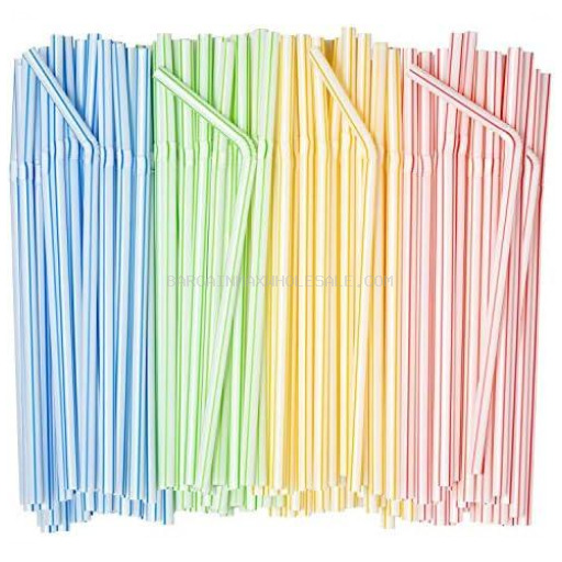 DRINKING STRAWS 500CT/7.75