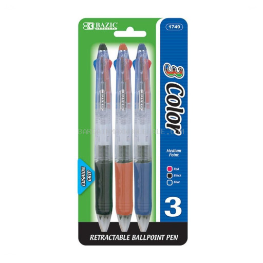 BAZIC PEN MIXED COLOR